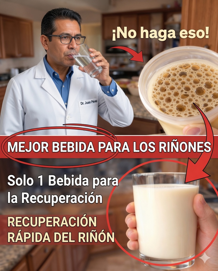 Las 5 mejores bebidas para la salud de los riñones: pequeños hábitos que pueden ayudar a controlar la creatinina y la proteinuria