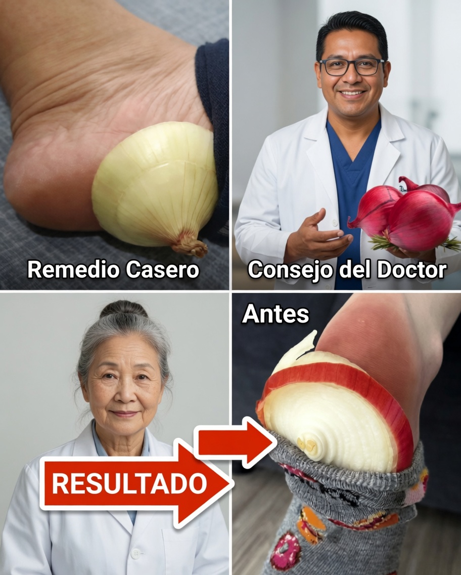 Cebollas en calcetines: un remedio natural sorprendentemente simple para aliviar el resfriado y la gripe