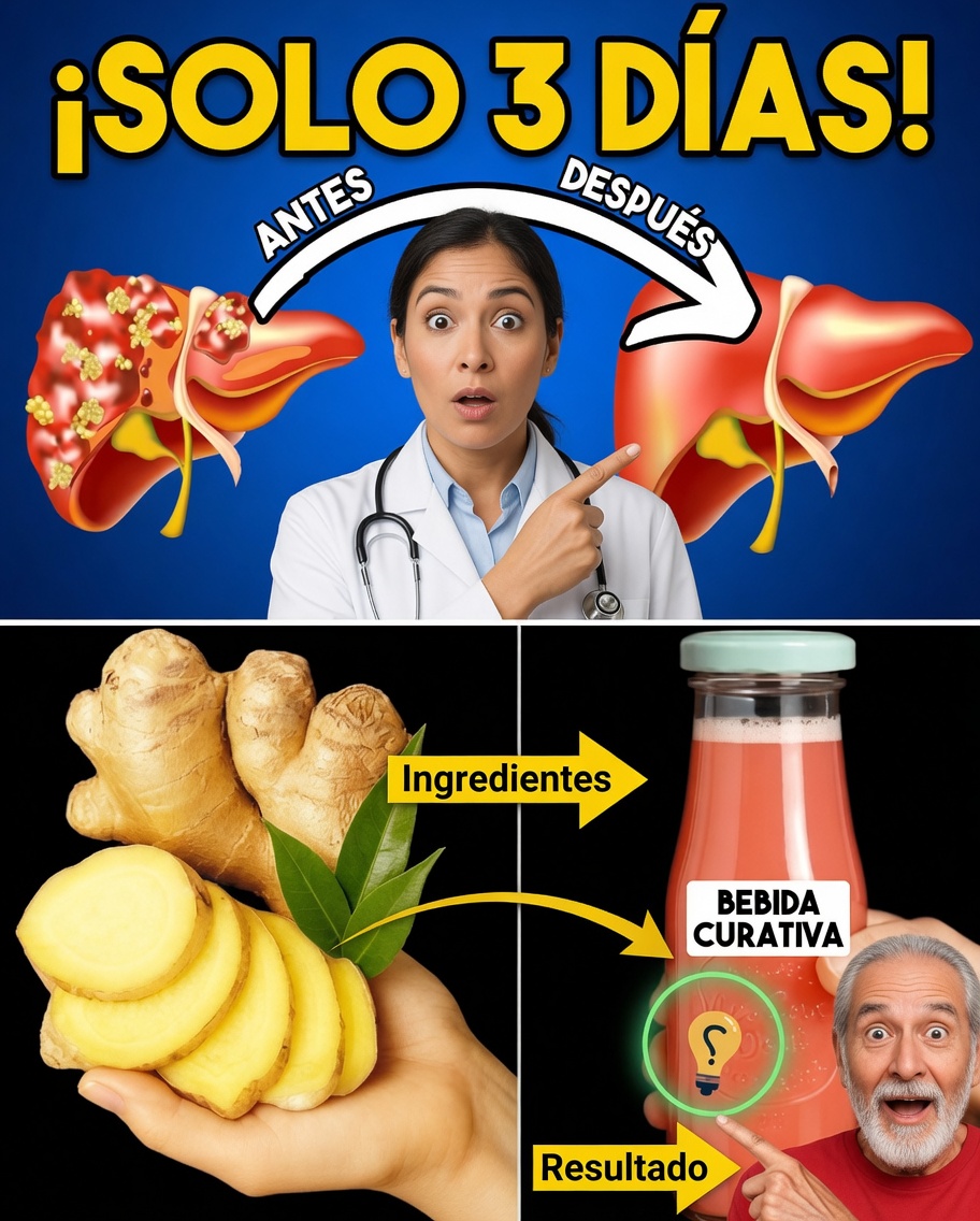 Desintoxica tu hígado en solo 3 días: un reinicio natural sencillo para tu cuerpo