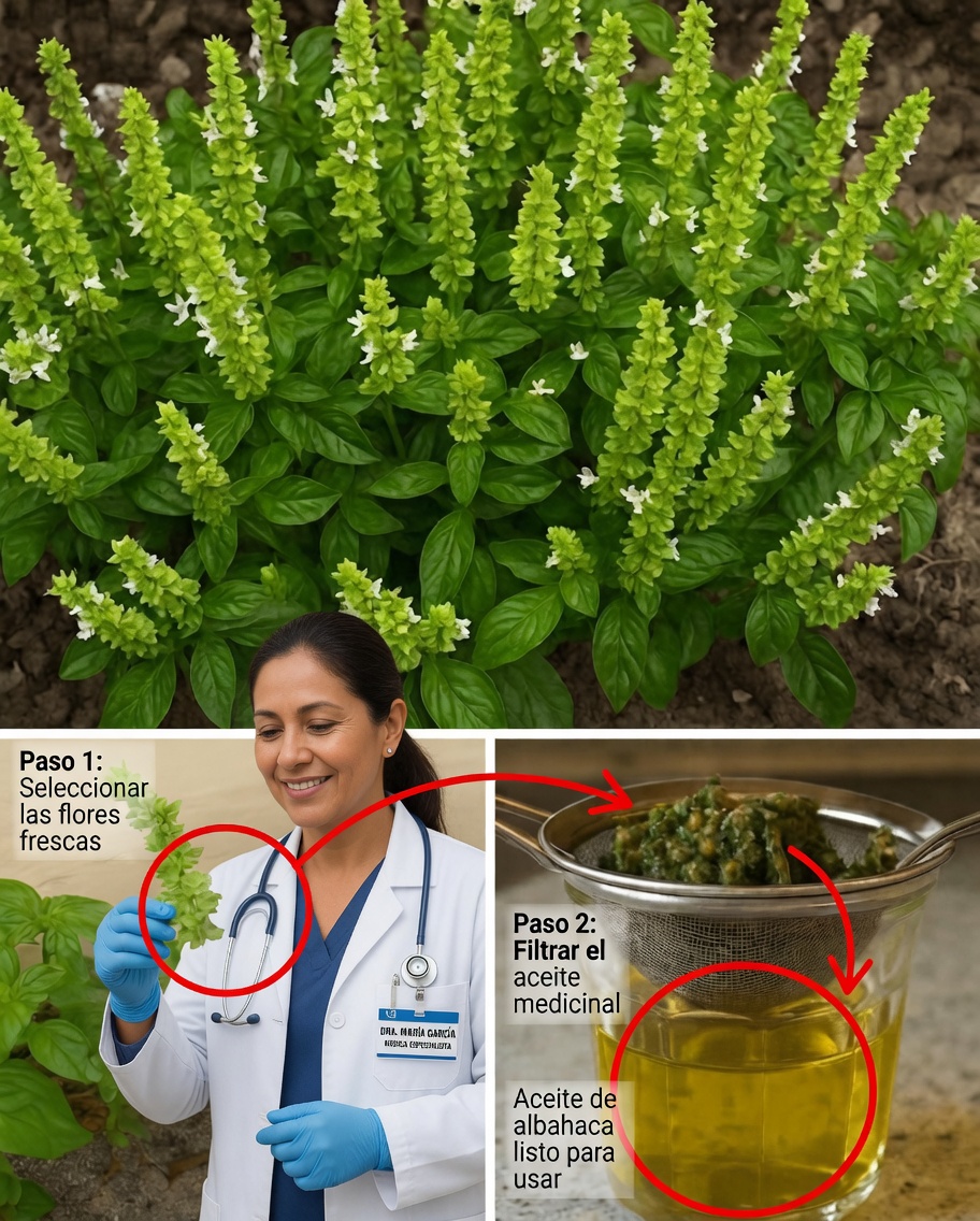 Por qué las flores de albahaca son el remedio natural oculto que necesitas conocer