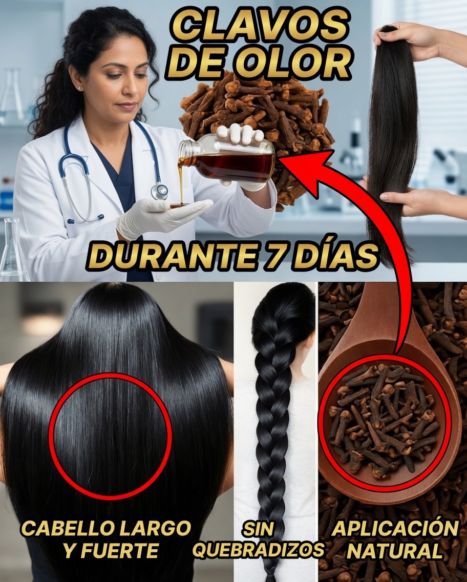 7 Días Usando Agua de Clavo en el Cabello: Los Sorprendentes Resultados de Crecimiento