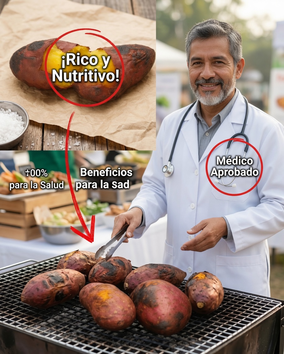 ¿Batatas asadas todos los días? 8 beneficios comprobados que necesitas conocer