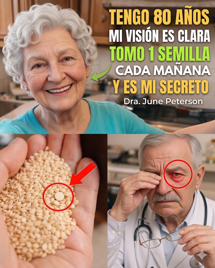 ¿Incluso con más de 90 años? Come estas 3 semillas todas las mañanas para fortalecer los ojos y el cerebro (ciencia real + ritual diario sencillo)