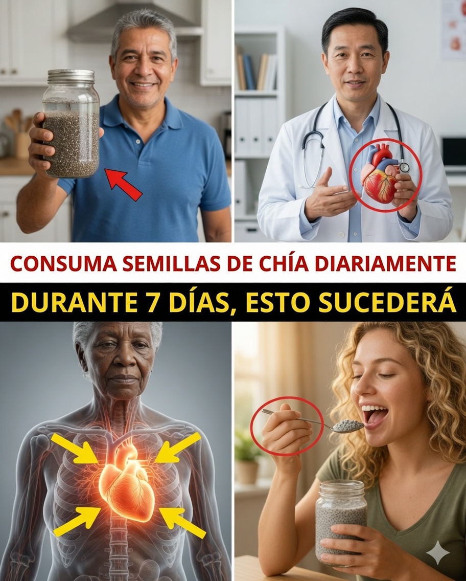 Lo que realmente sucede cuando comes semillas de chía todos los días durante 7 días (no es lo que la mayoría espera)