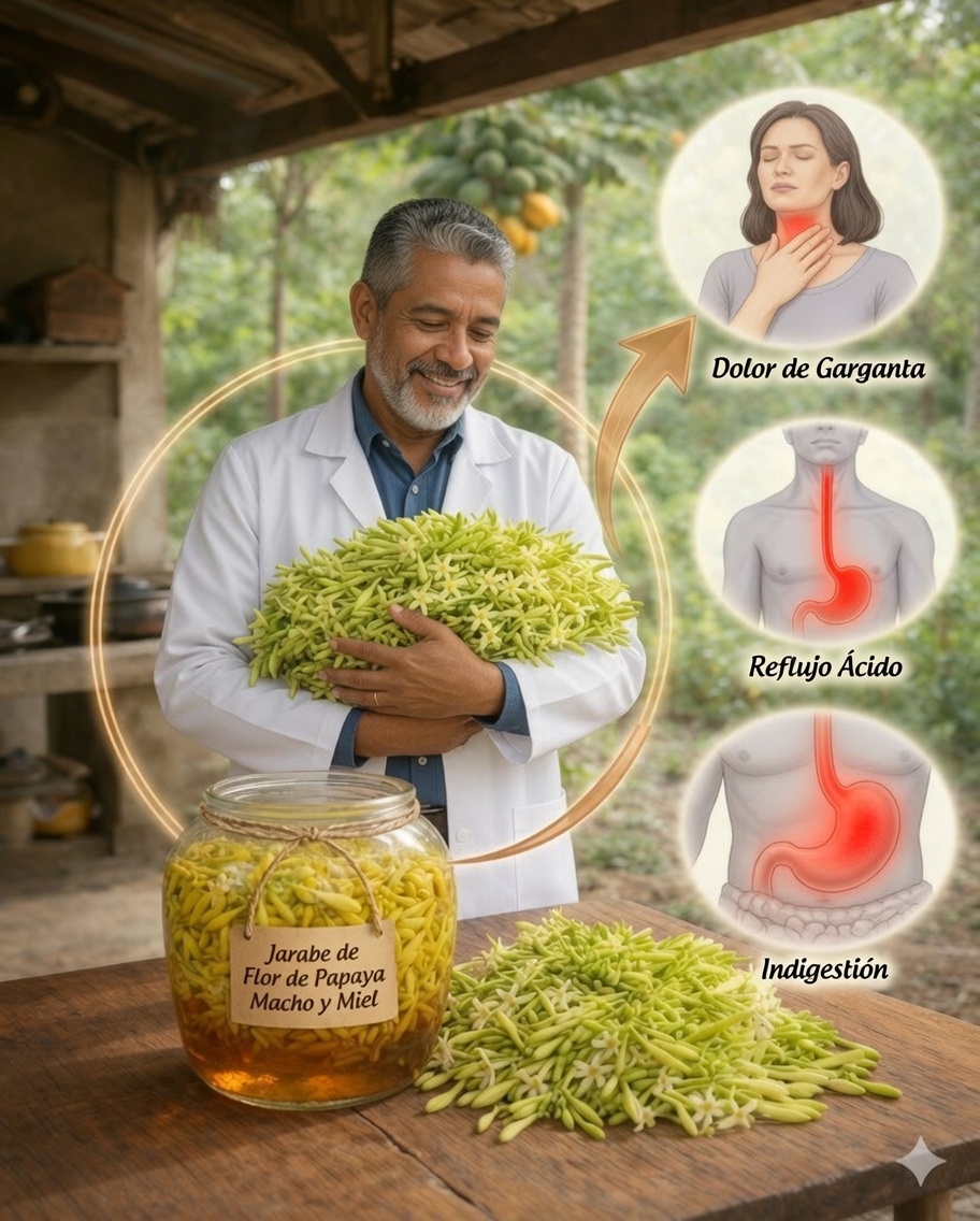 El Poder Oculto de las Flores Masculinas del Papayo: Beneficios Sorprendentes que Necesitas Conocer