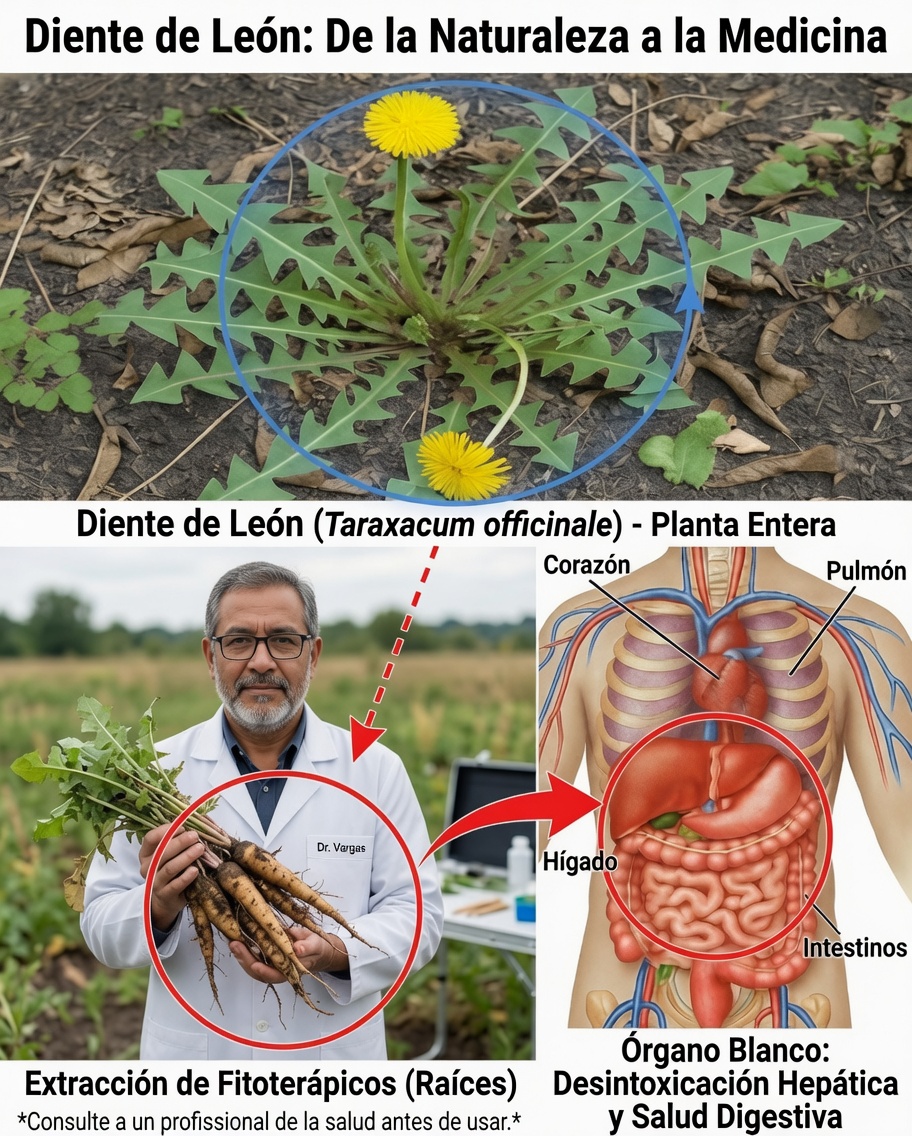 Raíz de diente de león: de “mala hierba” común a tesoro curativo oculto de la naturaleza