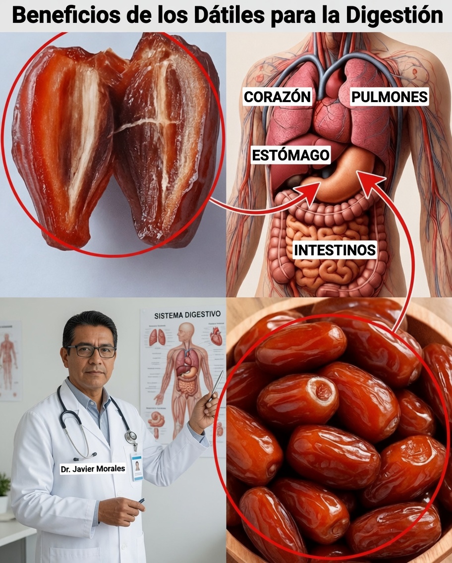 ¿Qué le sucede a tu cuerpo si comes 3 dátiles todos los días?
