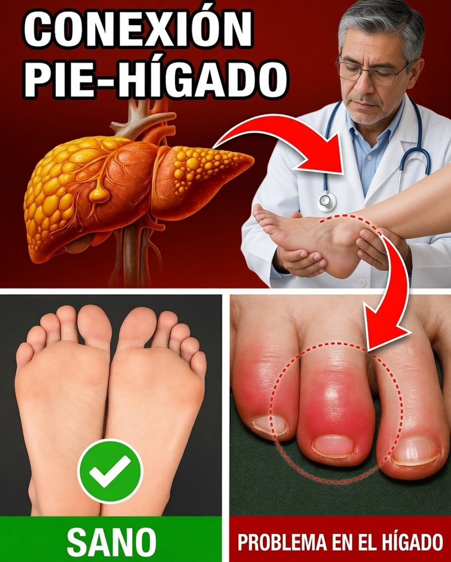 12 Señales en los Pies que Pueden Indicar Problemas en el Hígado