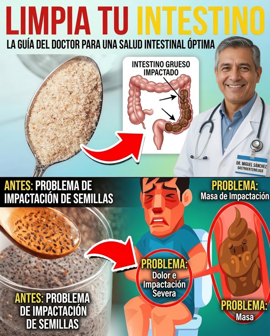 Bebe un vaso por la mañana y ayuda a tu colon a limpiarse de forma natural