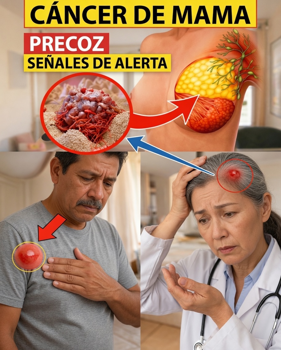 10 señales de alerta del cáncer de mama que nunca debes ignorar: la detección temprana puede salvar tu vida