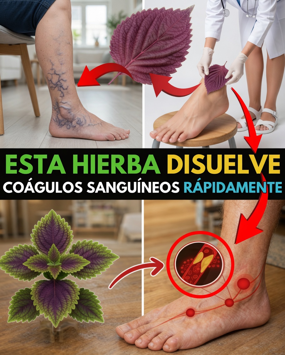 6 Hierbas Poderosas Que Pueden Ayudar a Mejorar la Circulación y Reducir Naturalmente el Riesgo de Coágulos