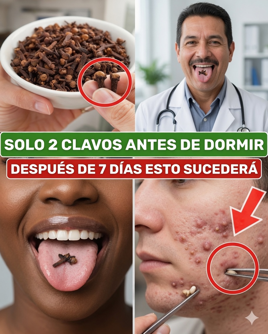 ¿Qué sucede si comes 2 clavos de olor al día durante 7 días? (La sorprendente verdad respaldada por la ciencia)