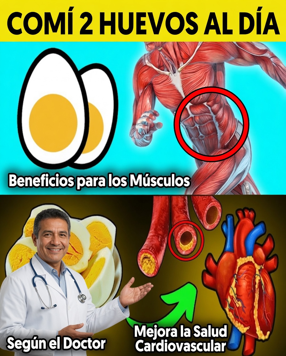 El 99% de las personas no se da cuenta de esto: comer solo 2 huevos al día puede desencadenar cambios ocultos en tu cuerpo