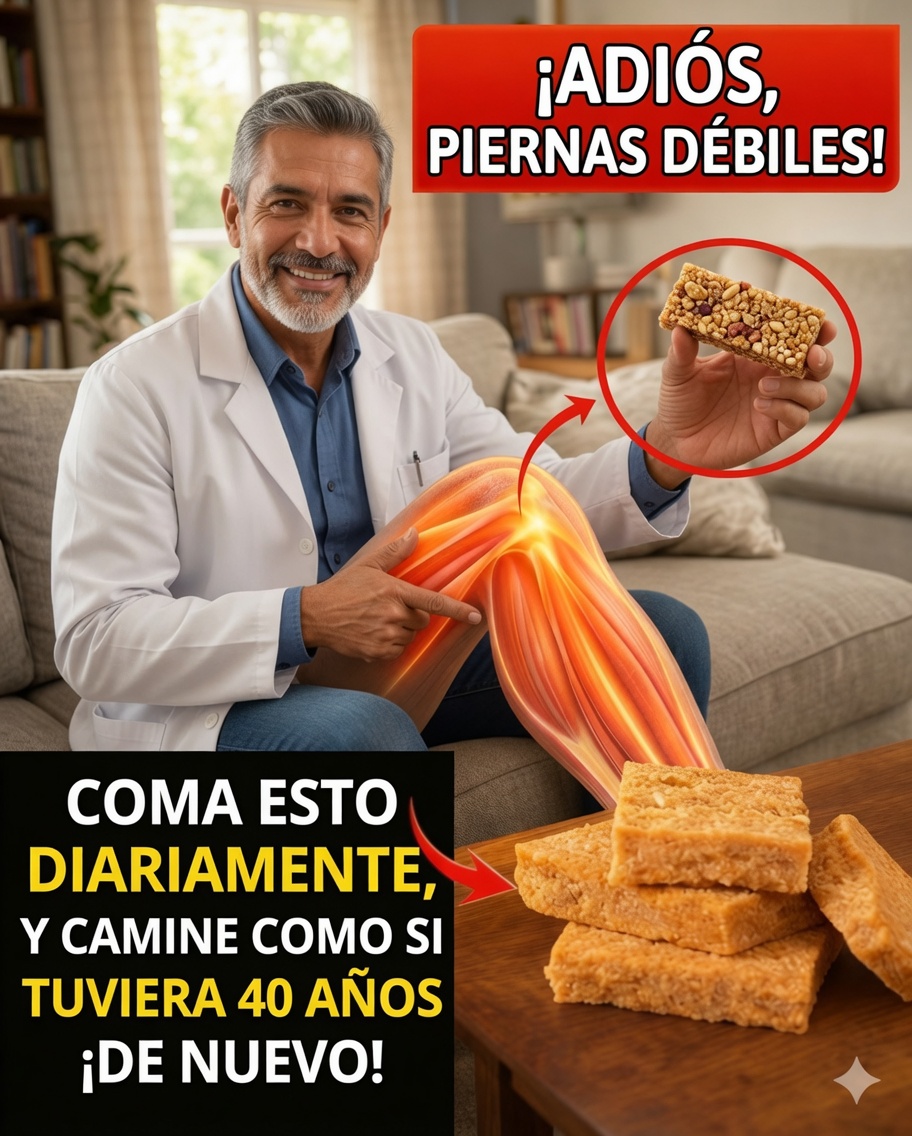 ¿Quieres unas piernas más fuertes después de los 80? Estos alimentos sencillos pueden ayudar a mantener la fuerza muscular