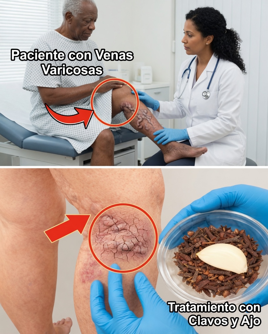 Mezcla viral de clavo, ajo y aceite de oliva: ¿Será que este remedio de cocina puede aliviar el dolor de las varices como una goma de borrar?