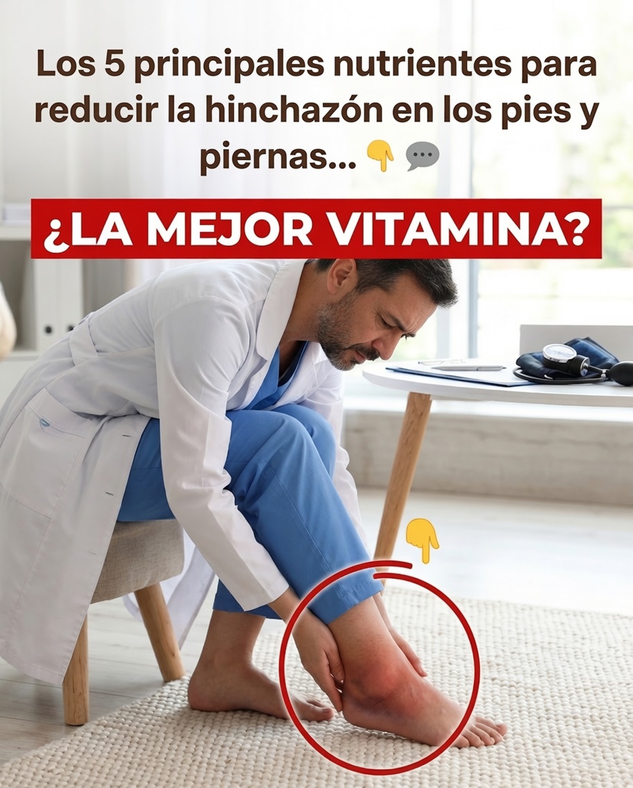 ¿Pies y piernas hinchados? Estos 5 nutrientes pueden ayudar a aliviar el malestar