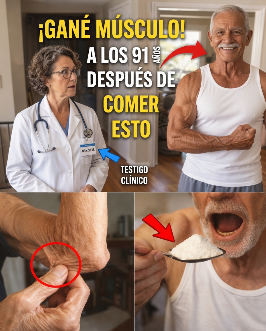 Di adiós a la pérdida muscular: 7 alimentos esenciales que ayudan a combatir la sarcopenia después de los 60