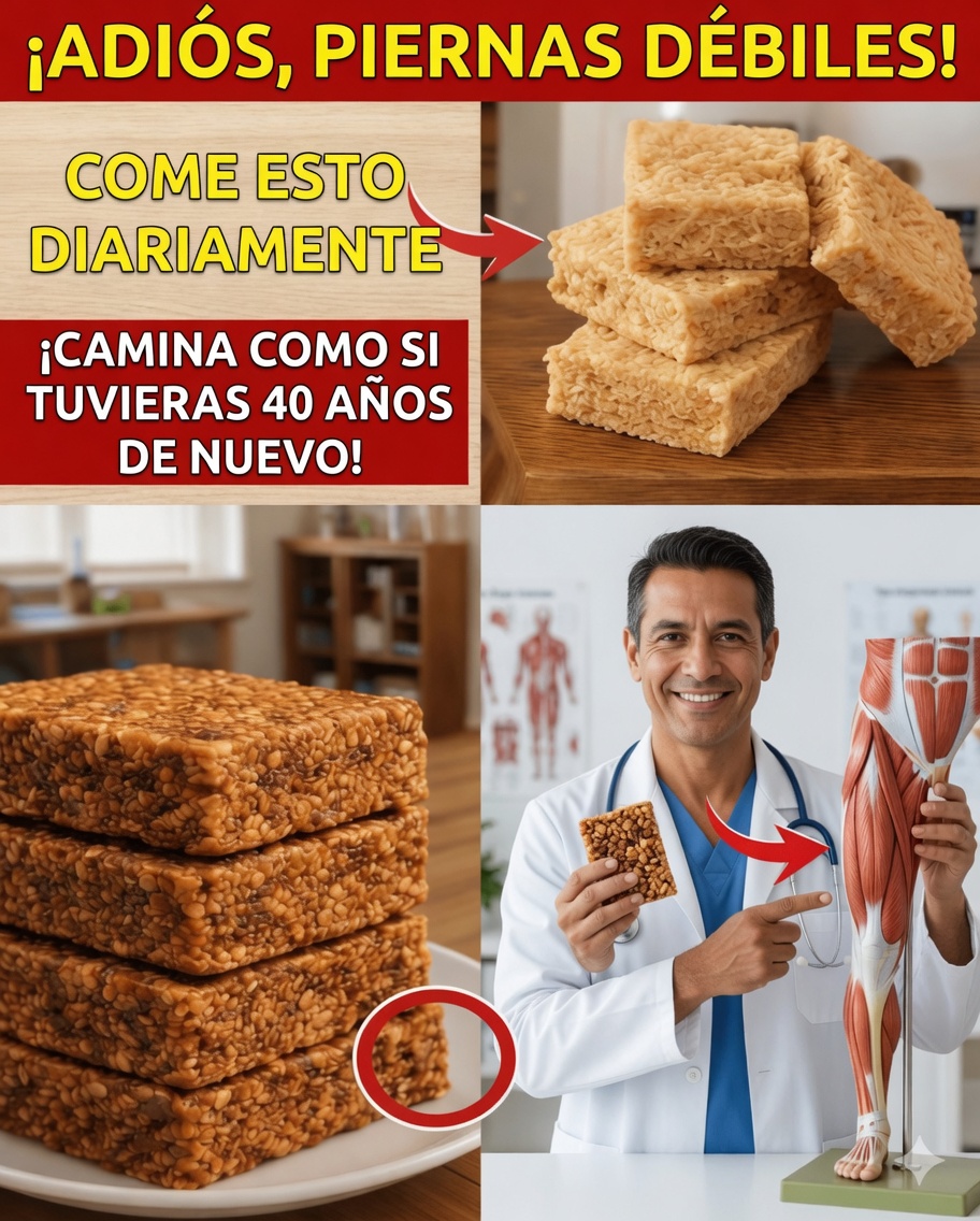 ¿Quieres tener piernas más fuertes después de los 80? 7 alimentos de uso diario que pueden ayudar a mantener la movilidad