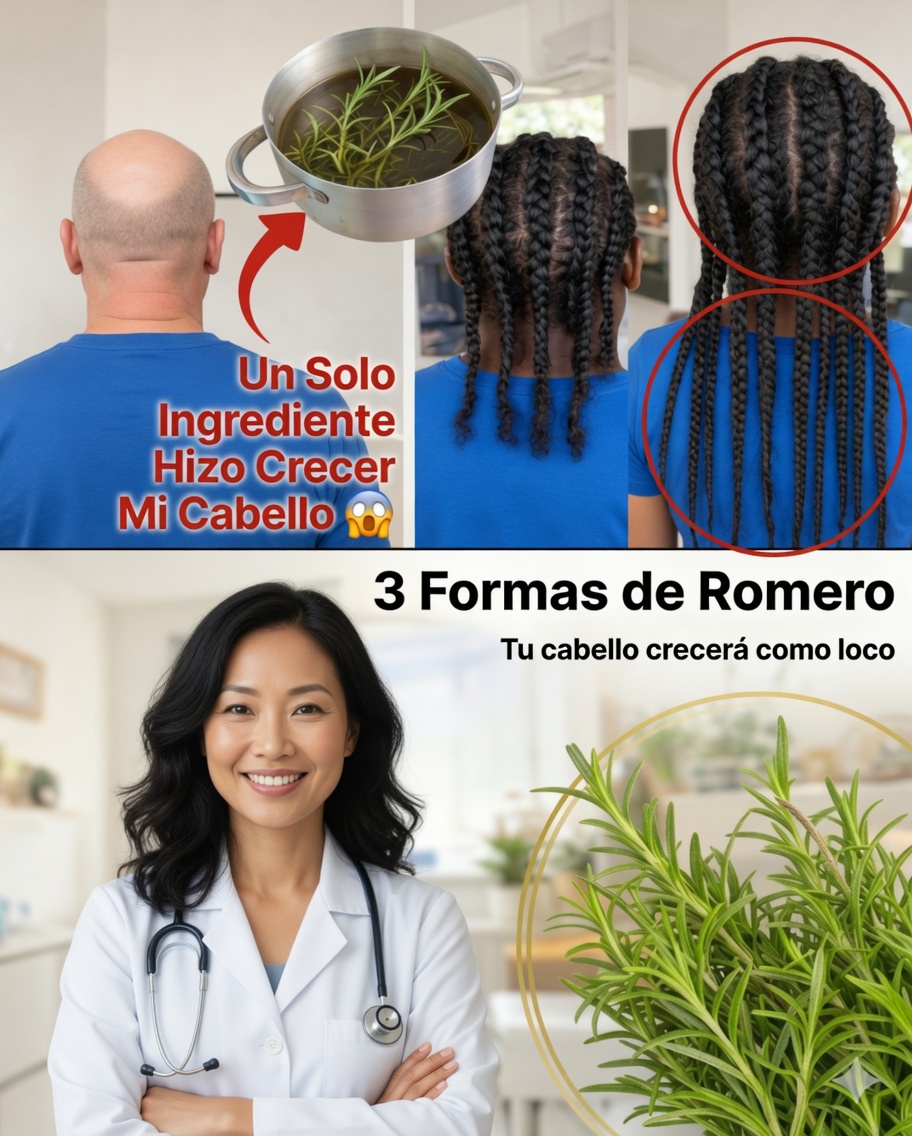 3 Maneras Poderosas de Usar Romero para Tener el Cabello Más Grueso y que Crece Más Rápido