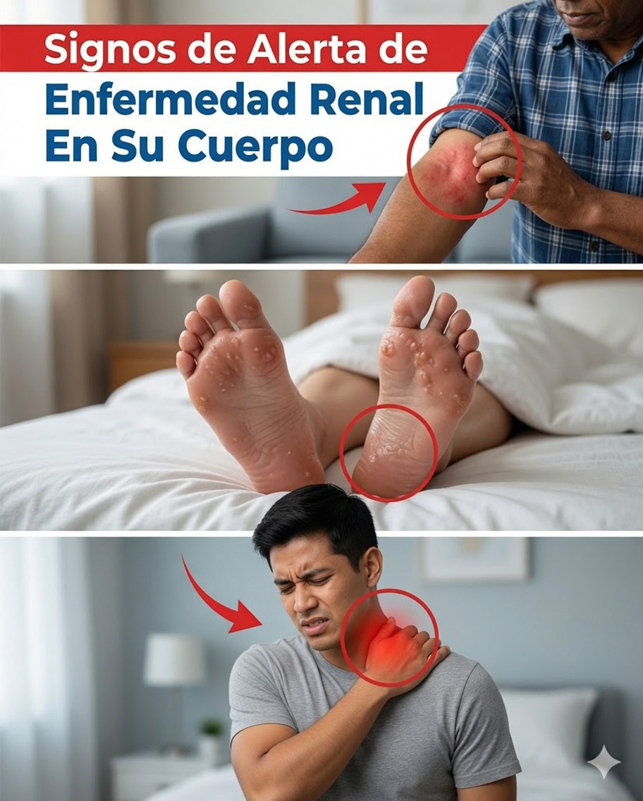17 Señales de alerta de enfermedad renal que pueden aparecer en tu cuerpo: no las ignores